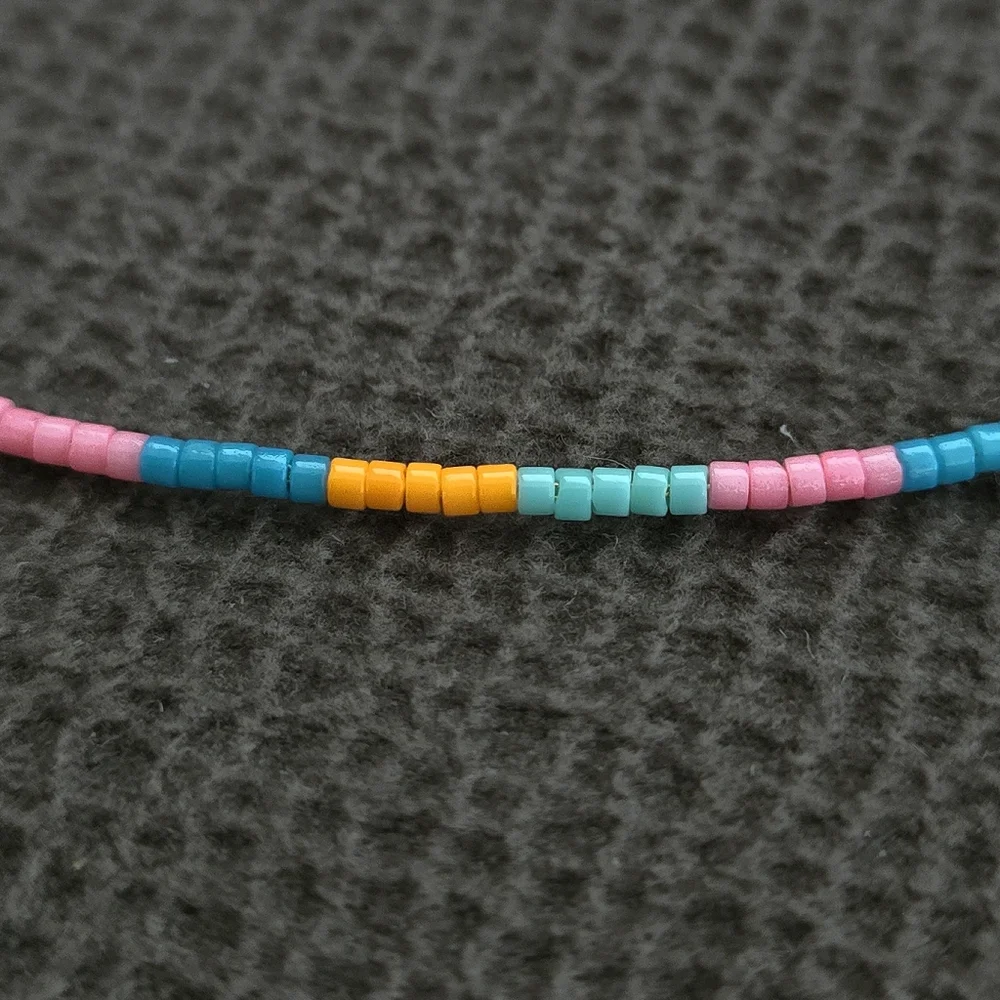 Gorjana "Gigi Stripe" Glass🪟 Bead Necklace - NWT - Picture 13 of 16